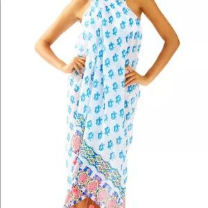 Lilly Pulitzer - Waterside Wrap - White to the Sea